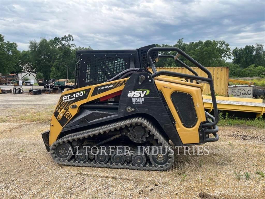 ASV RT-120F Krautuvai su šoniniu pasukimu