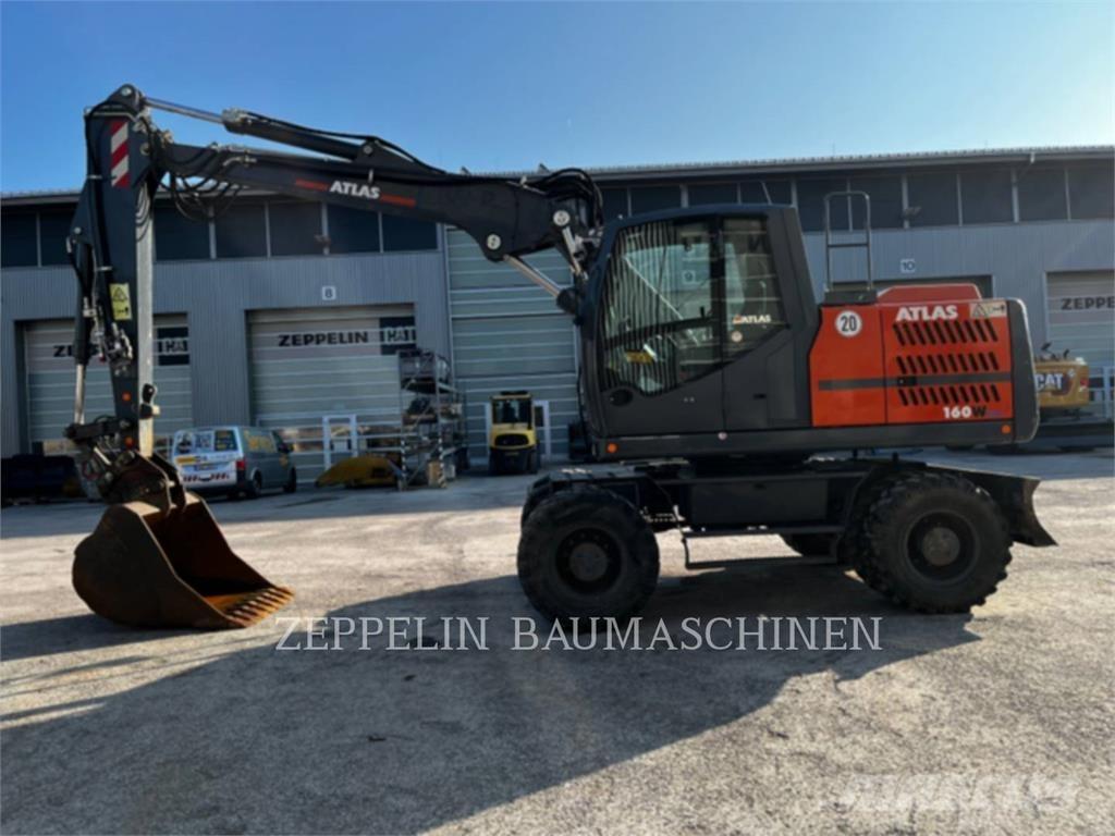 Atlas 160W Ratiniai ekskavatoriai