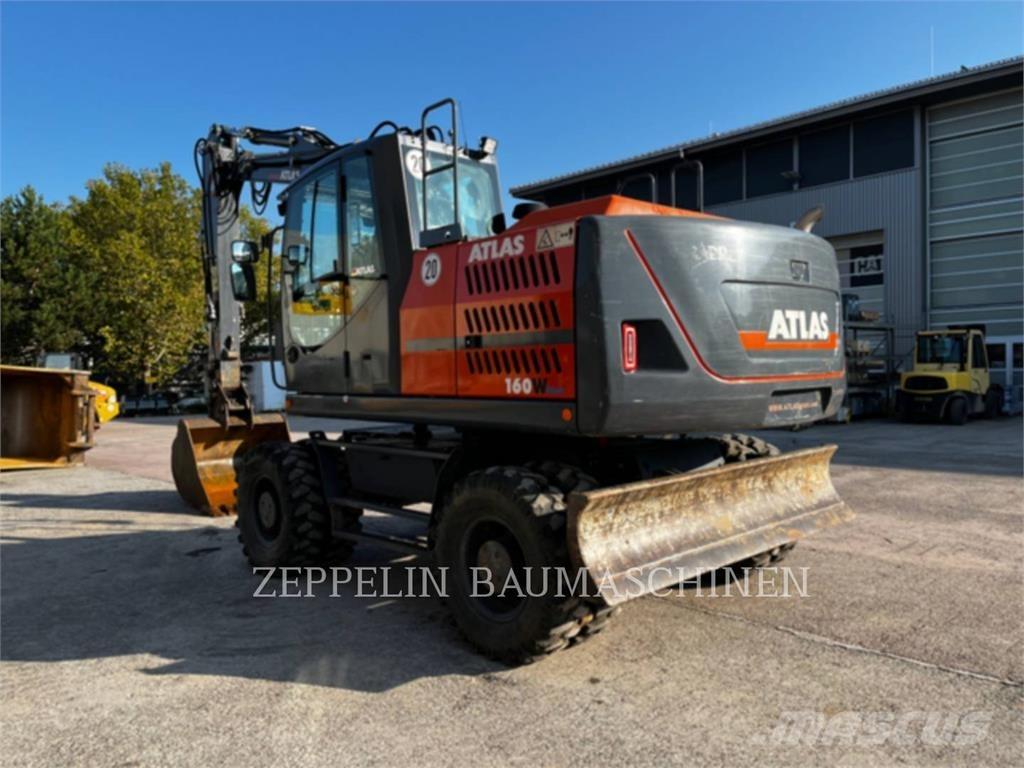 Atlas 160W Ratiniai ekskavatoriai