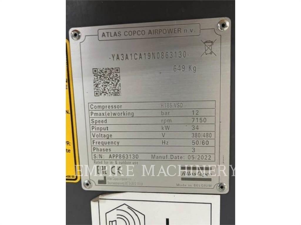 Atlas Copco H185 Kompresoriai