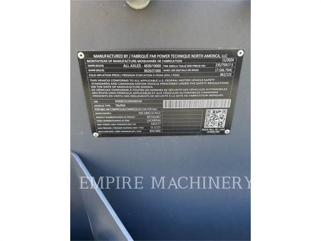 Atlas Copco XAS1800CD Kompresoriai
