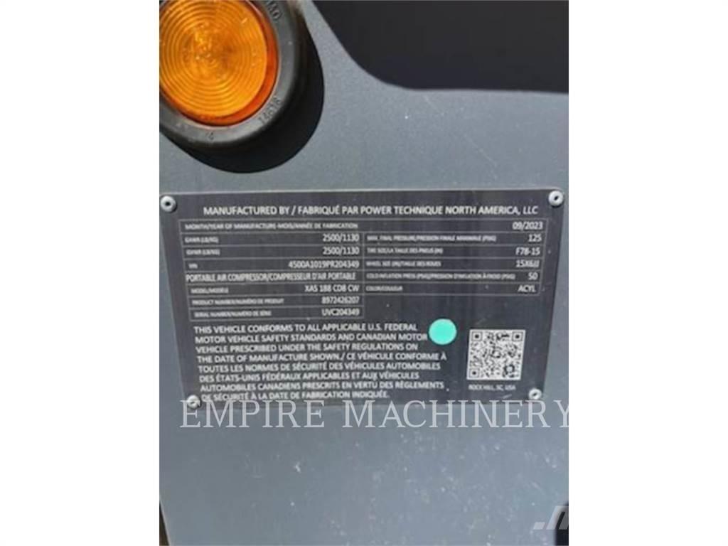 Atlas Copco XAS188CD Kompresoriai