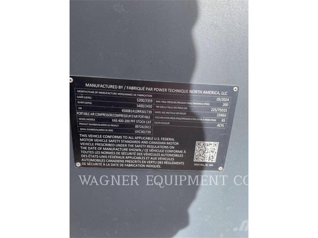 Atlas Copco XAS400 Kompresuoto oro džiovintuvai