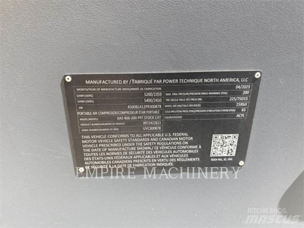 Atlas Copco XAS400CD Kompresoriai