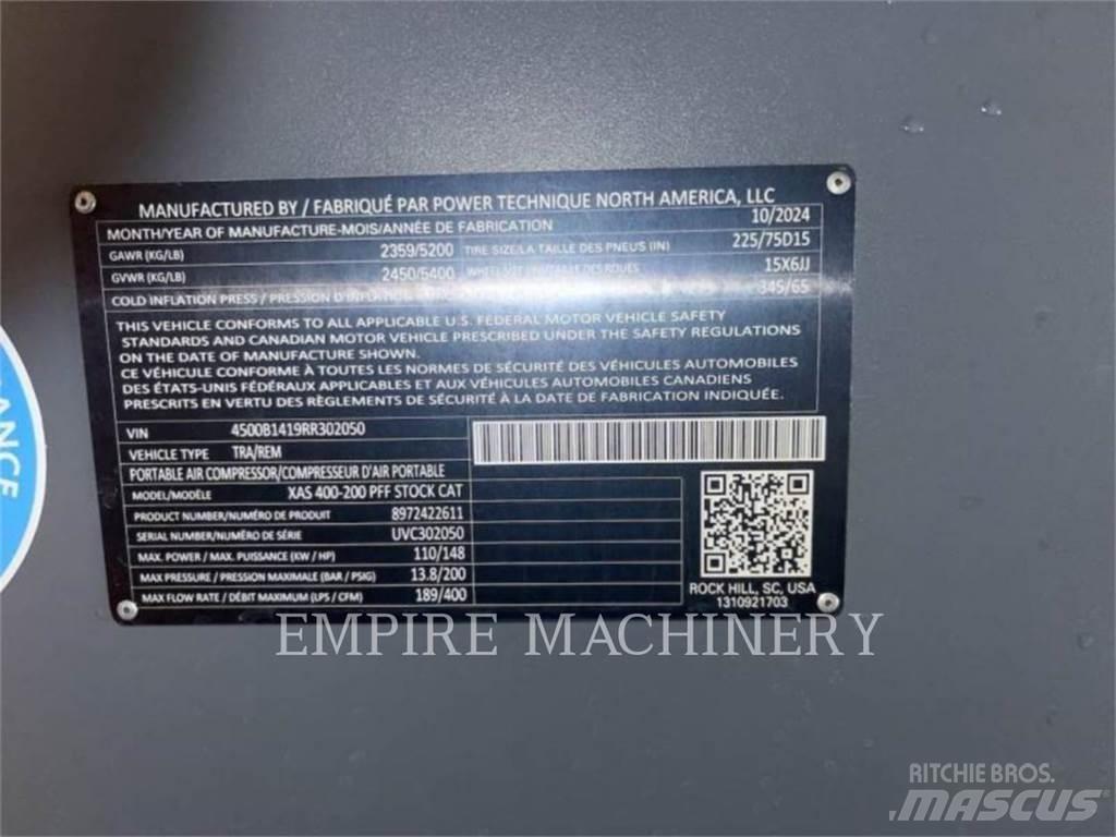 Atlas Copco XAS400CD Kompresoriai