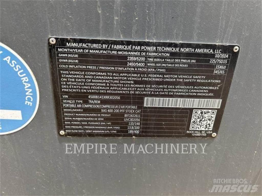 Atlas Copco XAS400CD Kompresoriai