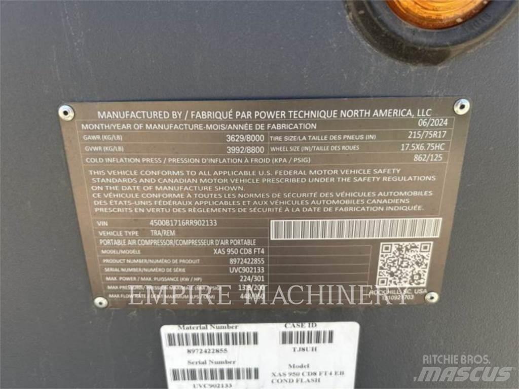 Atlas Copco XAS950CD Kompresoriai