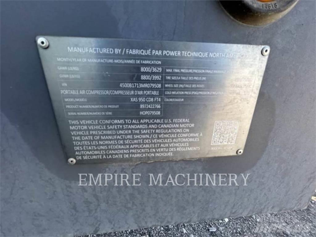 Atlas Copco XAS950CD Kompresoriai