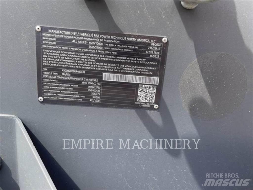 Atlas Copco XRVS1000CD Kompresoriai