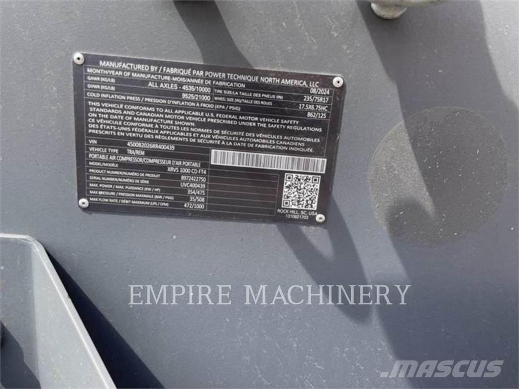 Atlas Copco XRVS1000CD Kompresoriai