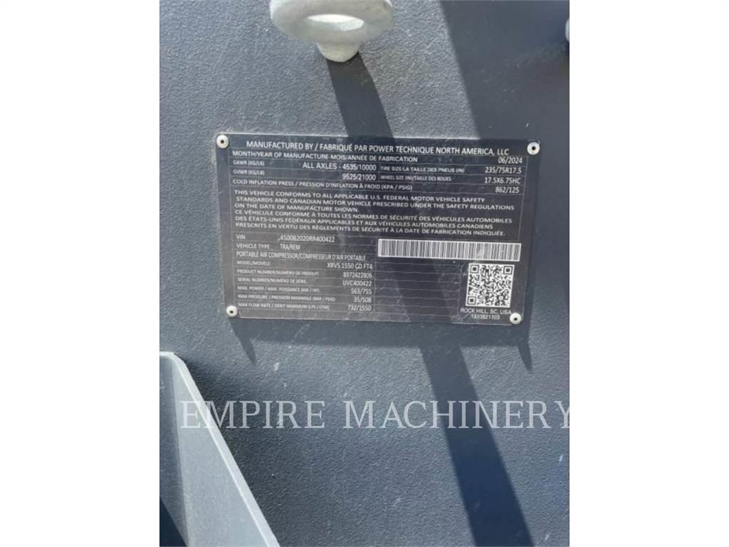 Atlas Copco XRVS1550CD Kompresoriai