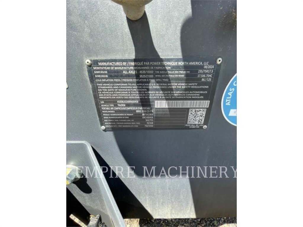 Atlas Copco XRVS1550CD Kompresoriai