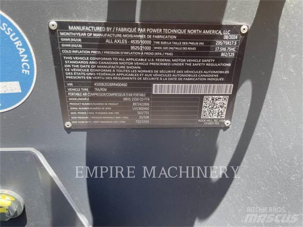 Atlas Copco XRVS1550CD Kompresoriai
