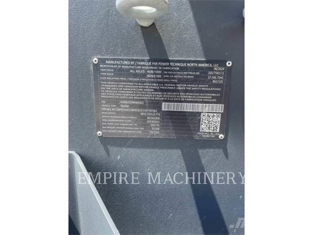 Atlas Copco XRVS1550CD Kompresoriai