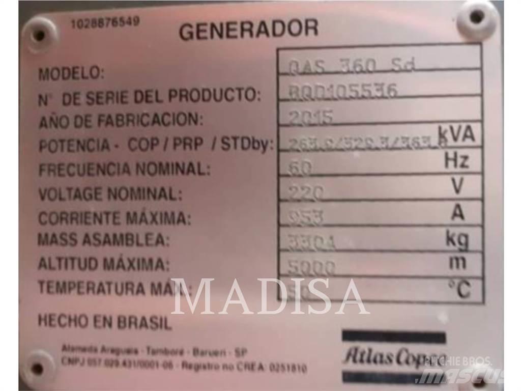 Atlas QAS360 Kiti generatoriai