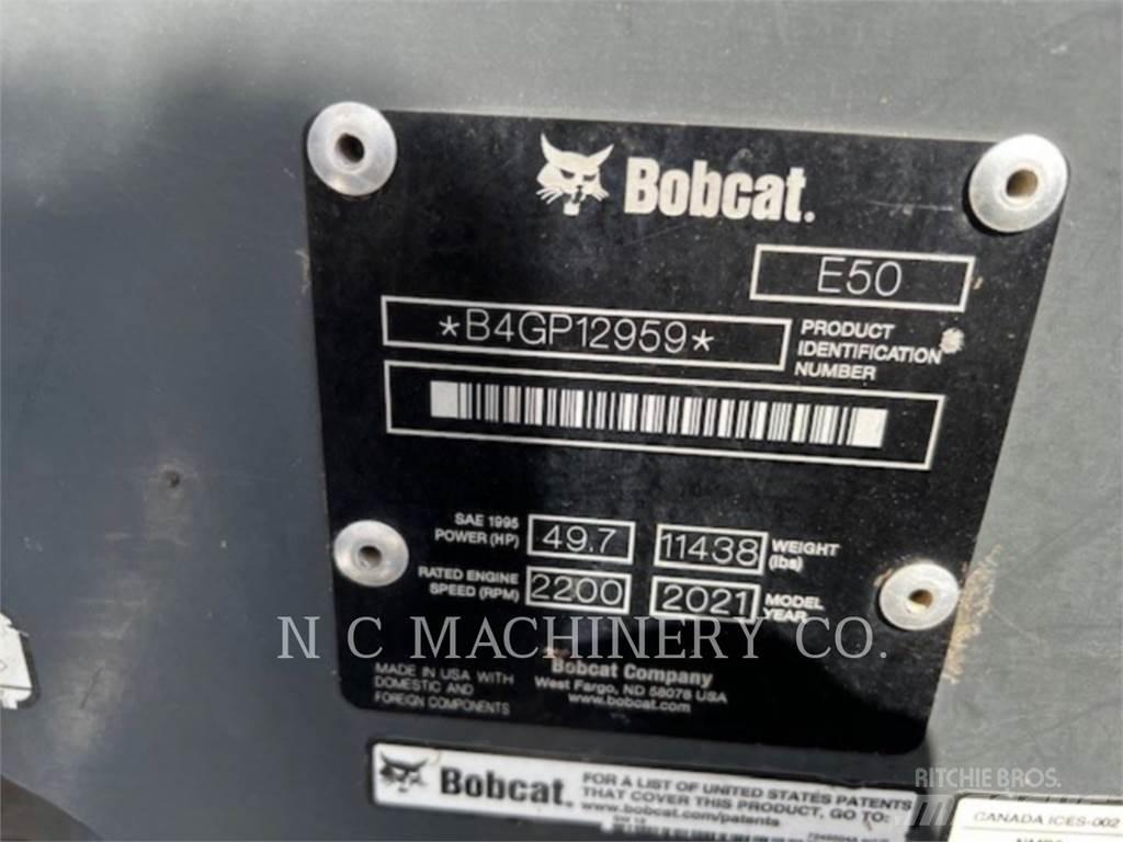 Bobcat E50 Vikšriniai ekskavatoriai