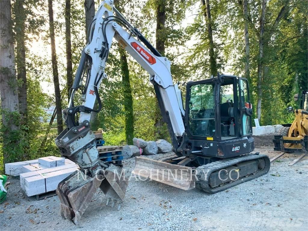 Bobcat E60 Vikšriniai ekskavatoriai