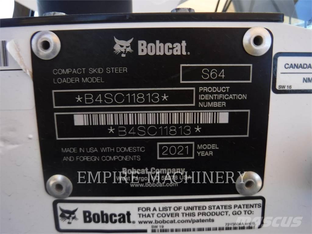 Bobcat S64 Krautuvai su šoniniu pasukimu