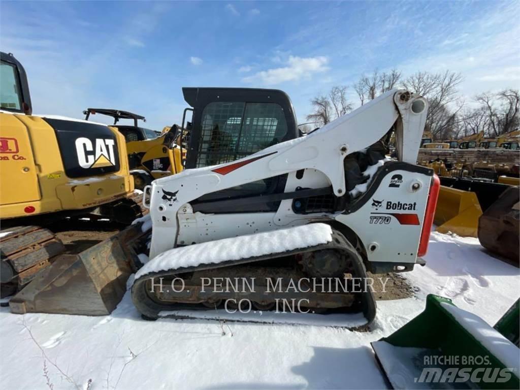 Bobcat T770 Krautuvai su šoniniu pasukimu