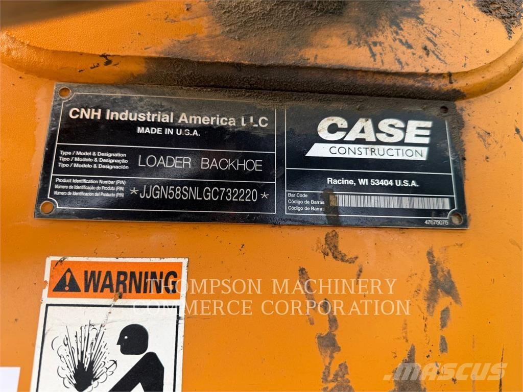 CASE 580 SUPER N Ekskavatoriniai krautuvai