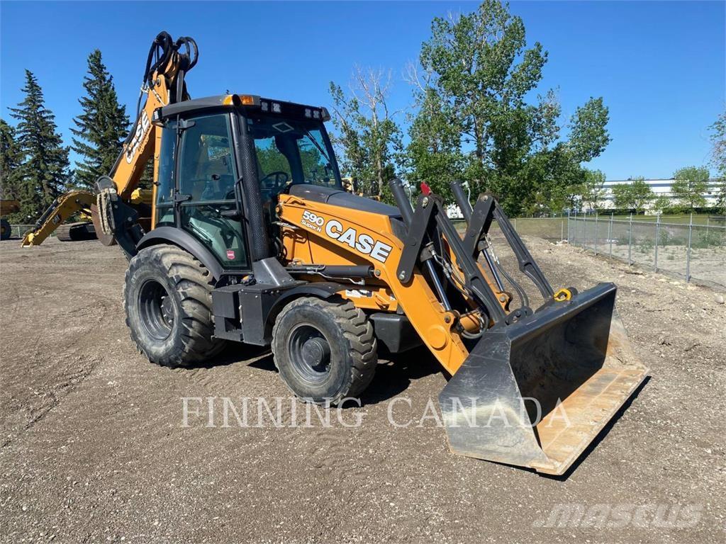 CASE 590 SN Ekskavatoriniai krautuvai
