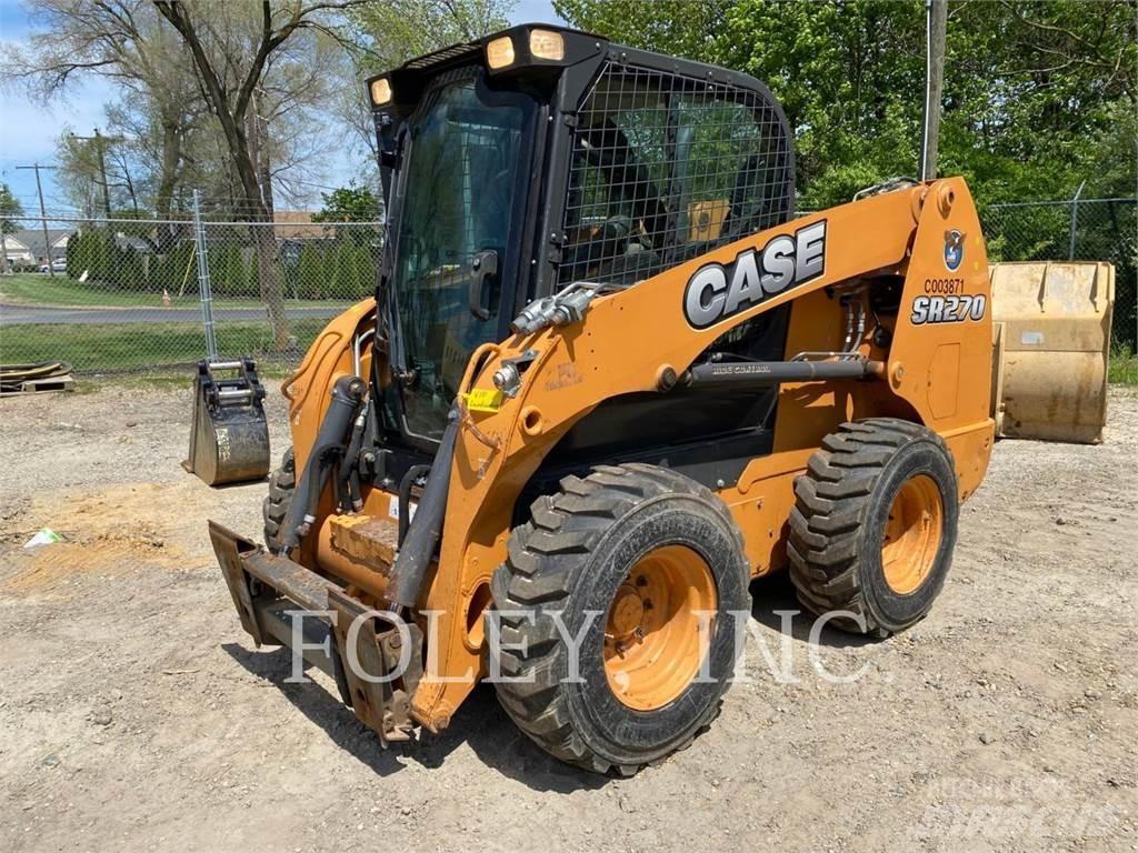 CASE SR270 Krautuvai su šoniniu pasukimu