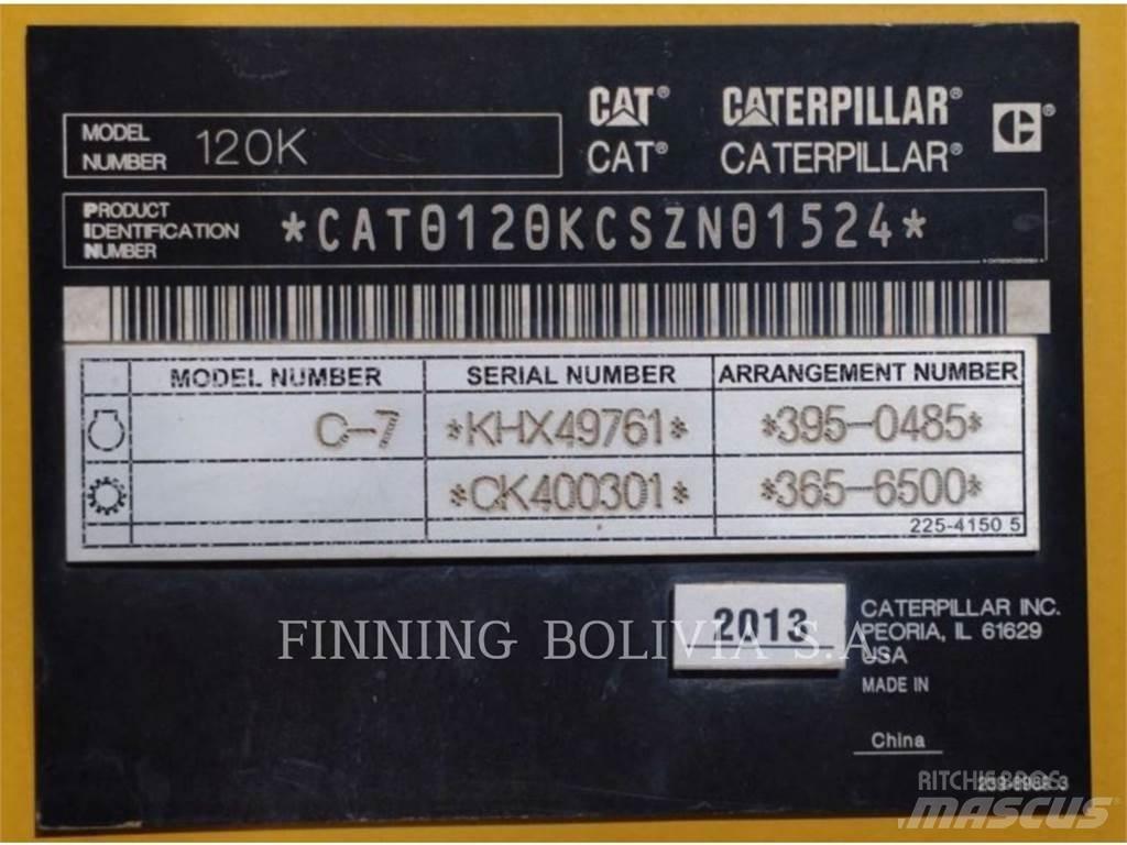 CAT 120K Greideriai