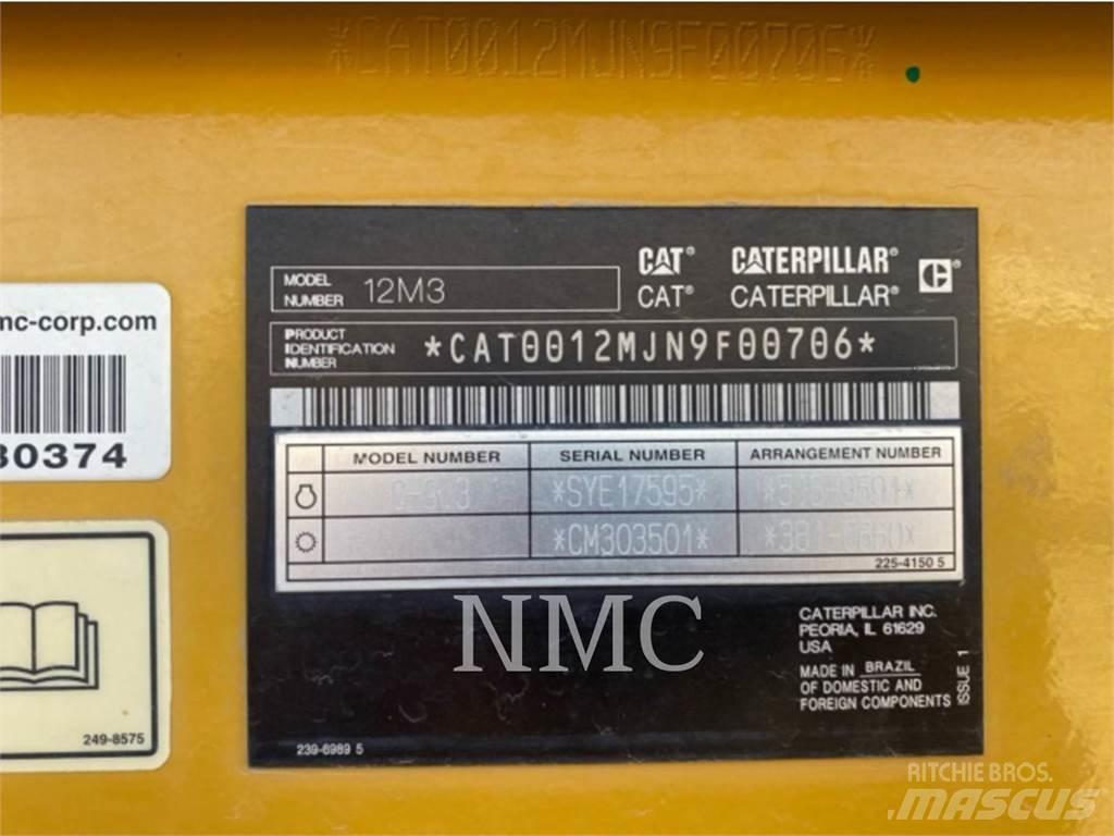 CAT 12M3 Greideriai