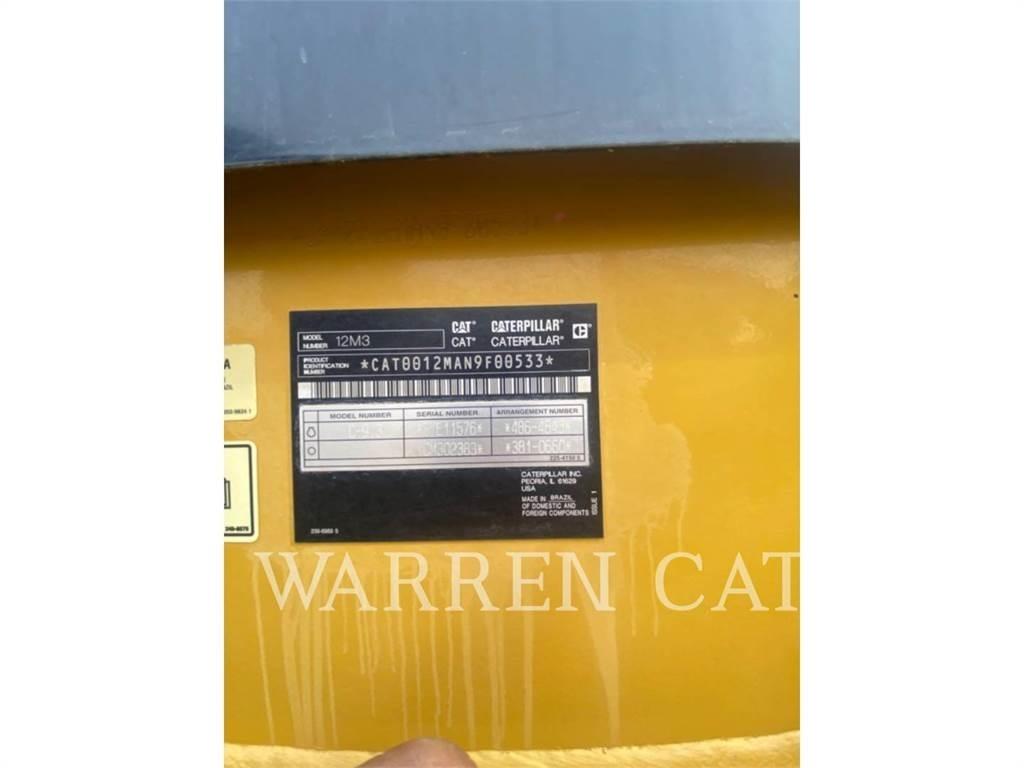 CAT 12M3 Greideriai