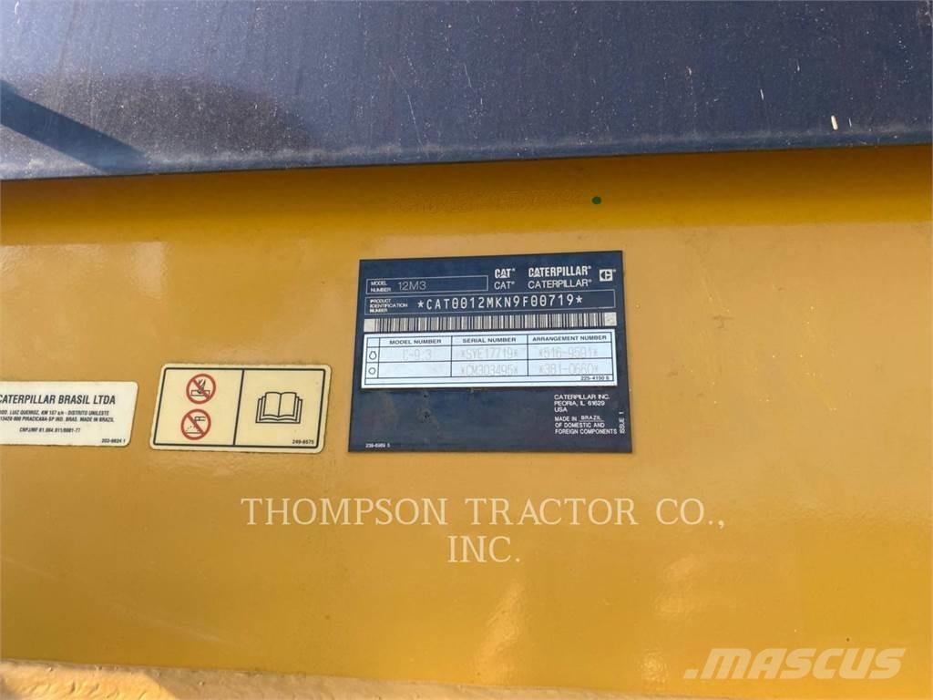 CAT 12M3 Greideriai
