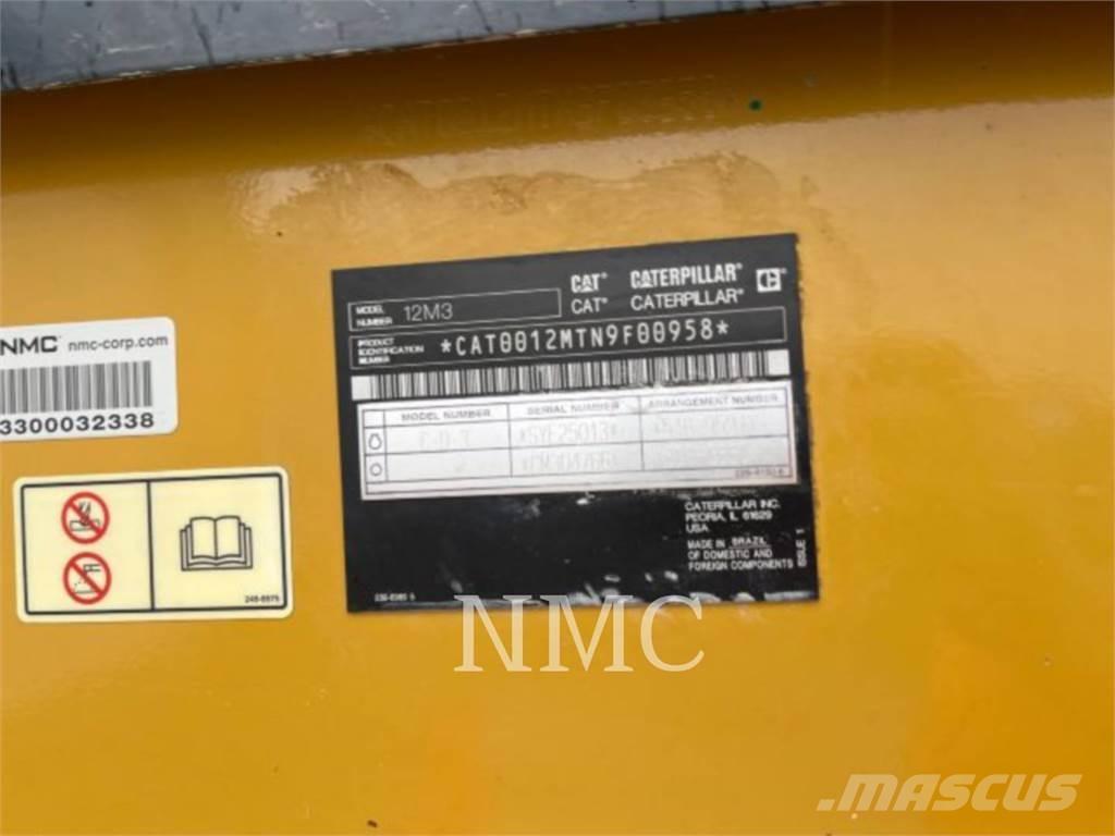 CAT 12M3 Greideriai