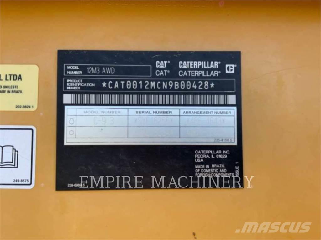 CAT 12M3 AWD Greideriai