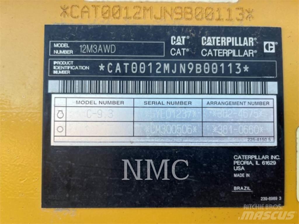 CAT 12M3AWD Greideriai