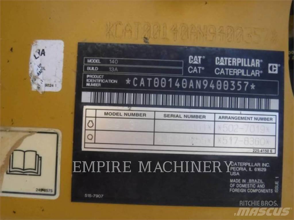 CAT 140-13 Greideriai