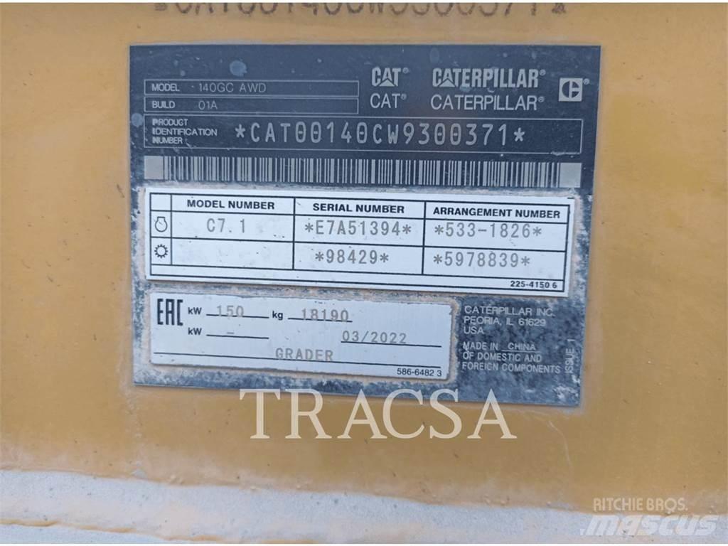CAT 140 GC Greideriai