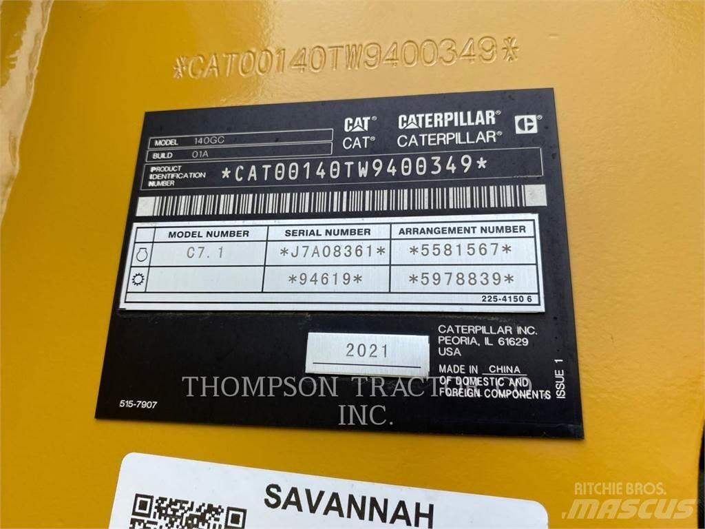 CAT 140 GC Greideriai