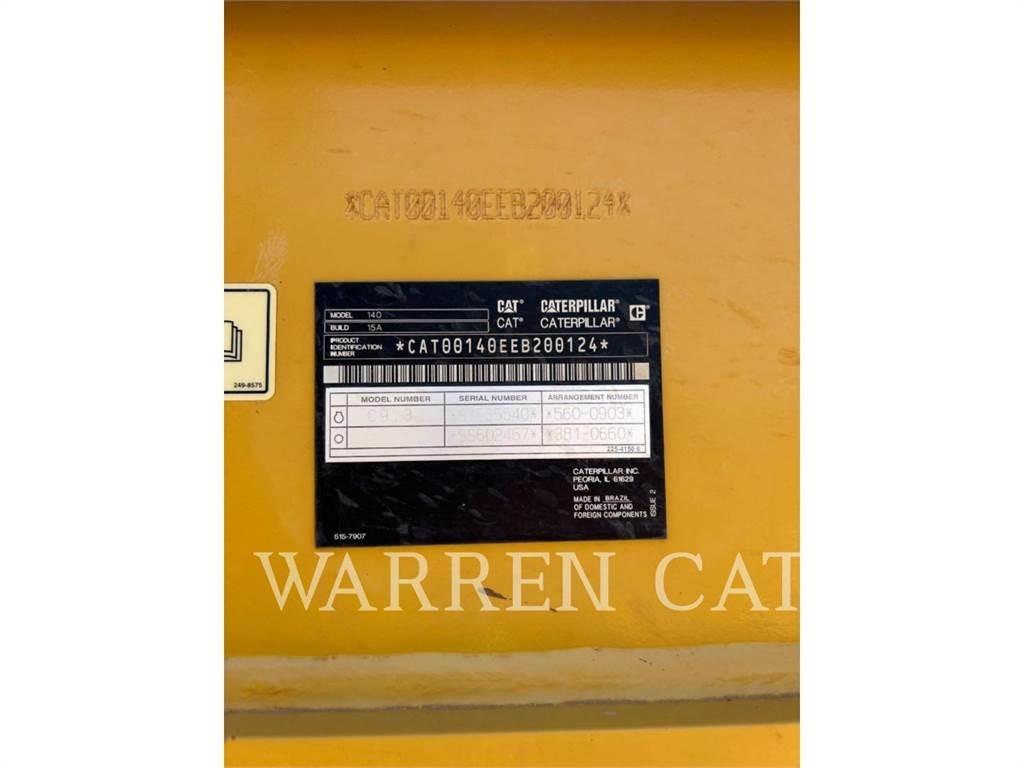 CAT 140 JY Greideriai