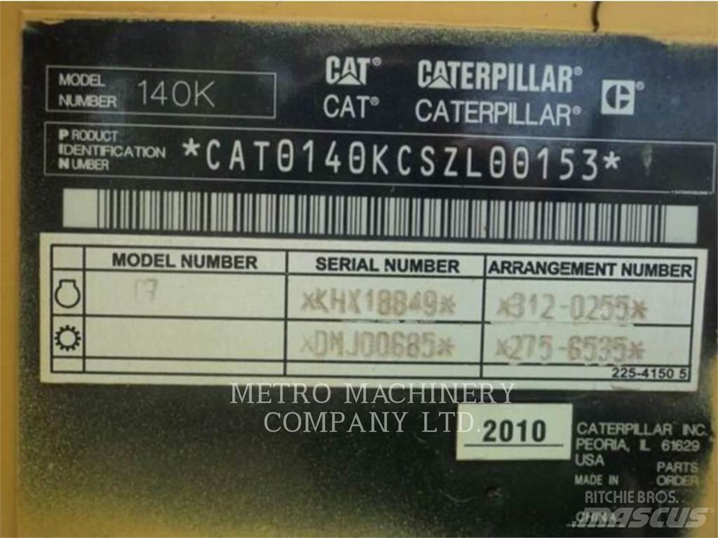 CAT 140K Greideriai