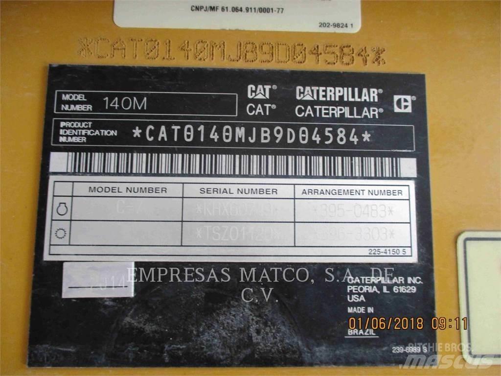 CAT 140M Greideriai