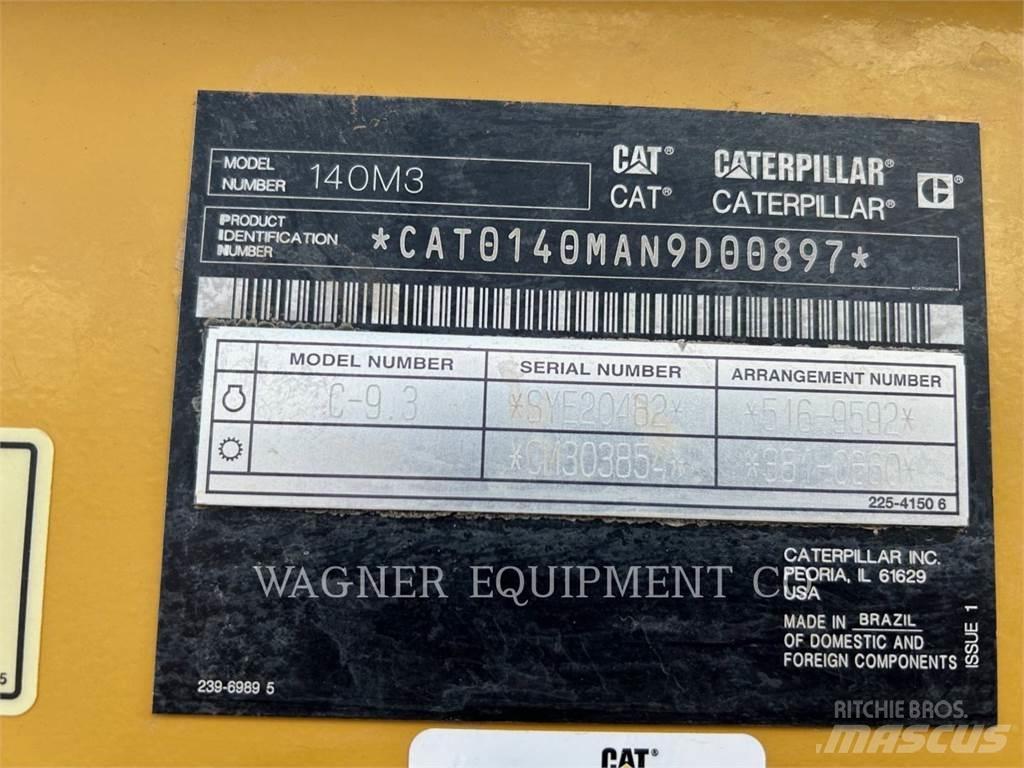 CAT 140M3 Greideriai