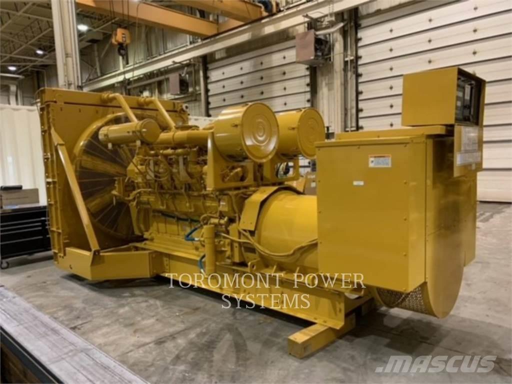 CAT 1500KW-600V-3512-FW Dyzeliniai generatoriai