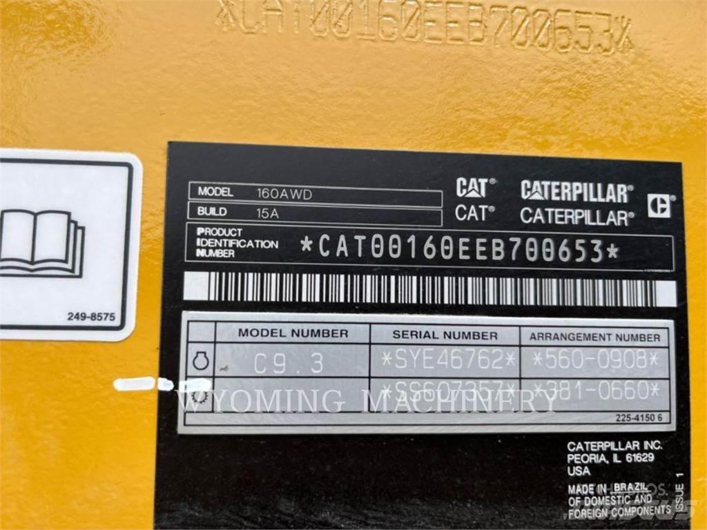 CAT 160 AWD Greideriai