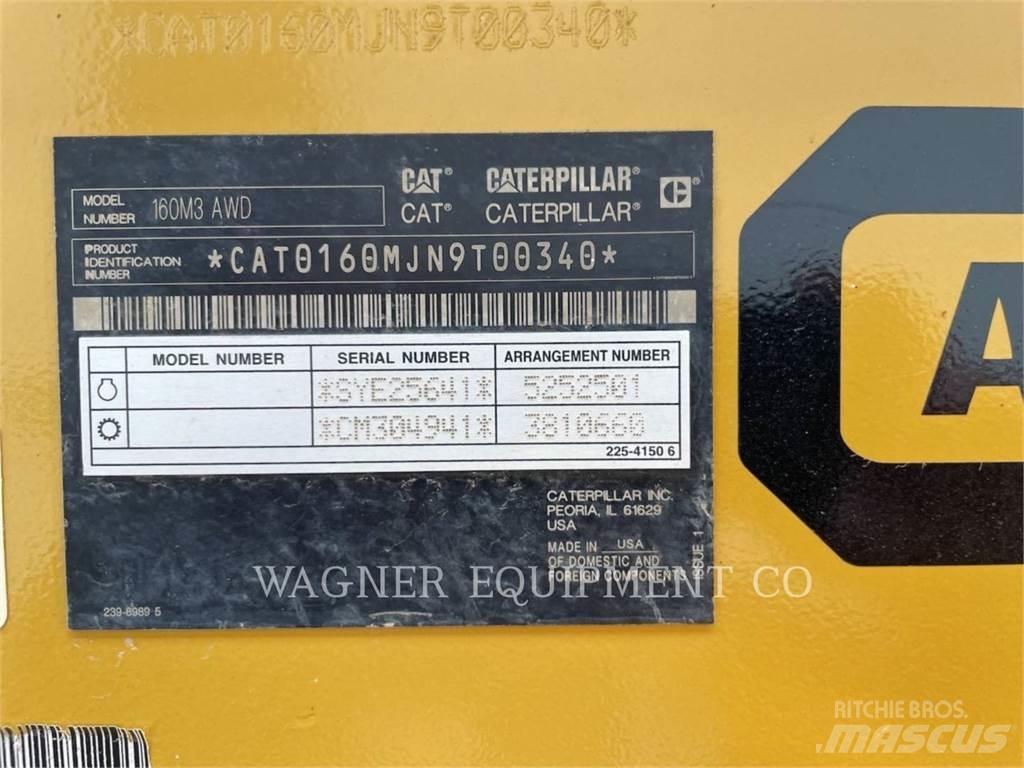 CAT 160M3 AWD Greideriai