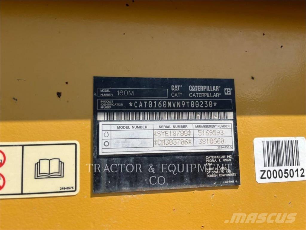 CAT 160M3 AWD Greideriai