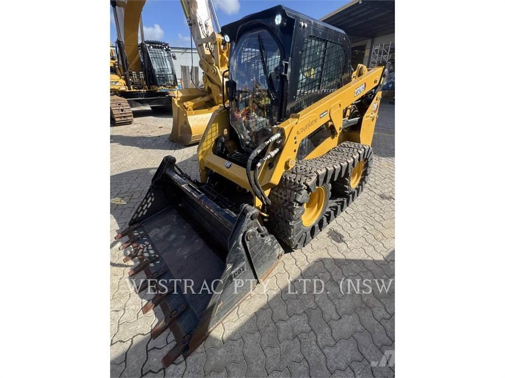 CAT 232D3 Krautuvai su šoniniu pasukimu