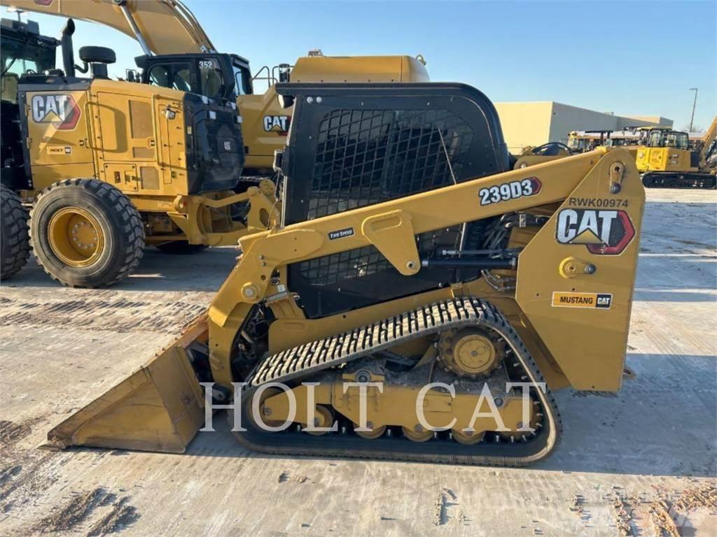 CAT 239D Krautuvai su šoniniu pasukimu