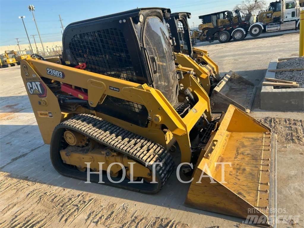 CAT 239D Krautuvai su šoniniu pasukimu