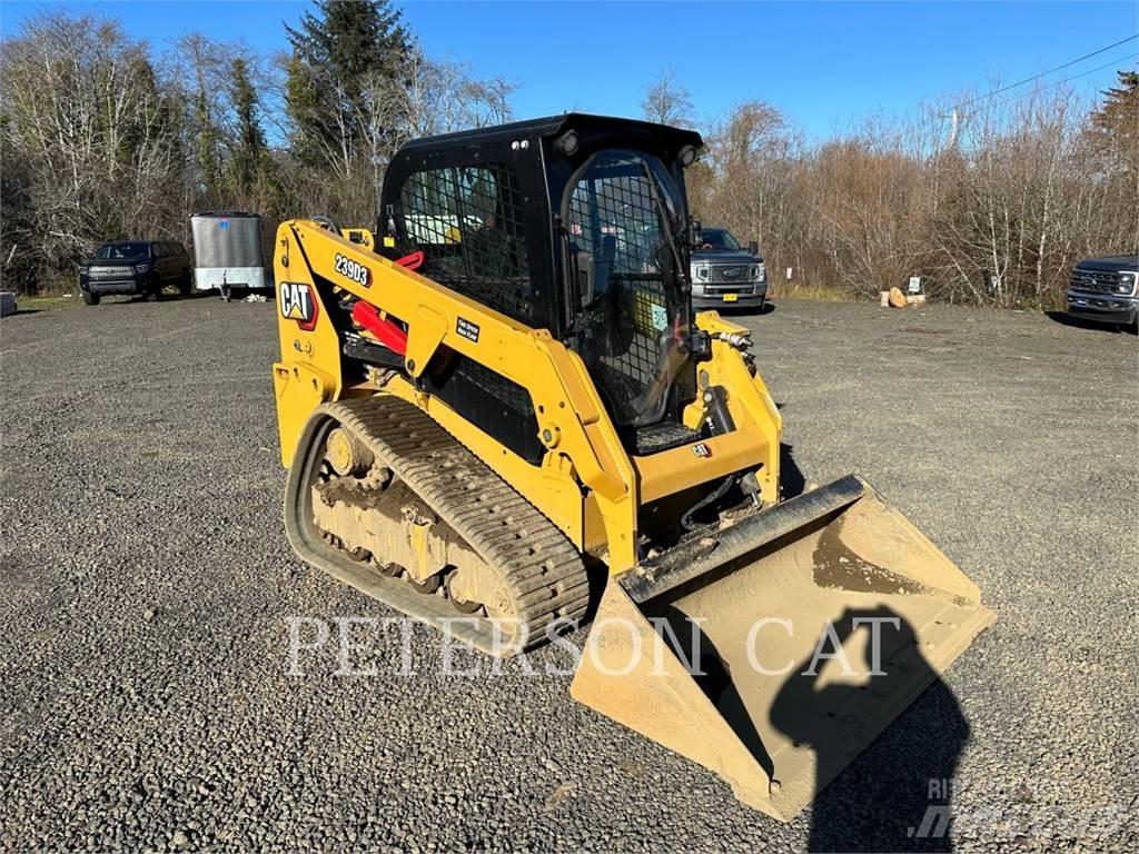 CAT 239D3 Krautuvai su šoniniu pasukimu