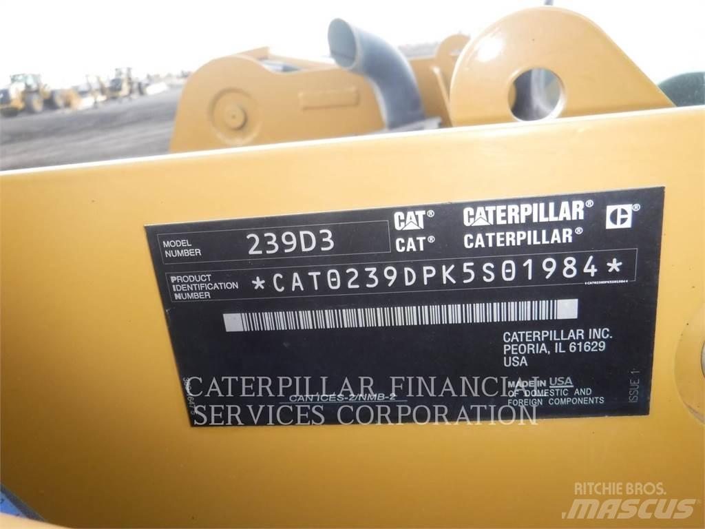 CAT 239D3 Vikšriniai krautuvai