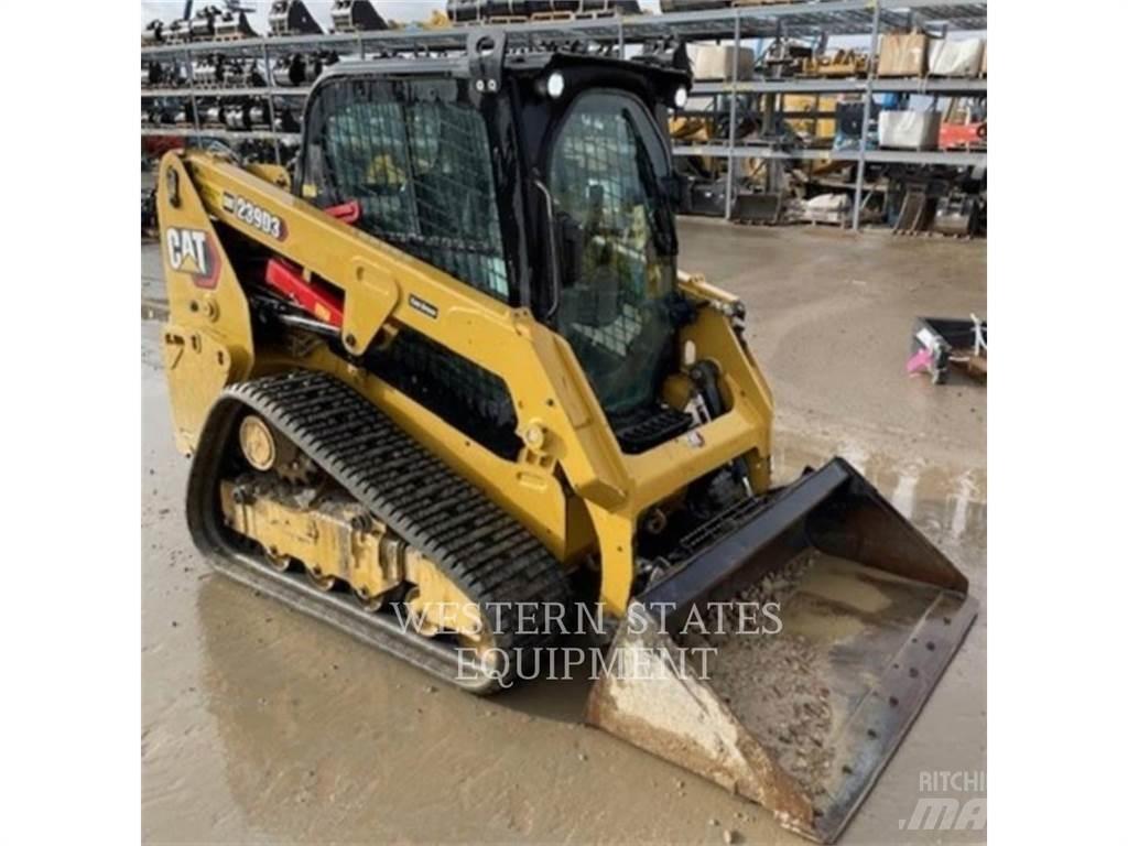 CAT 239D3 Krautuvai su šoniniu pasukimu